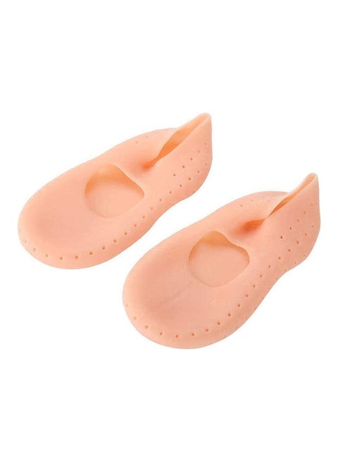1 Pair Anti Slip Silicone Gel Moisturizing Socks Foot Care Protector Prevent Plantar Fasciitis And Metatarsalgia