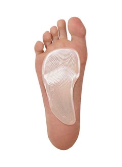 Self-Adhesive Metatarsal and Arch Support Insole Gel Pads - 2 Pieces - Generous Ball of Foot Cushions for Arch Support Plantar Fasciitis & More