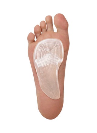 Self-Adhesive Metatarsal and Arch Support Insole Gel Pads - 2 Pieces - Generous Ball of Foot Cushions for Arch Support Plantar Fasciitis & More - v1645702619/N52754722A_1