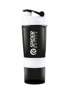 SPIDER Spider Protein Shaker Sports Water Bottle With Inserted Mixing Ball black 500ml 