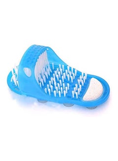 Easy Feet Foot Cleaner Easyfeet Foot Scrubber Brush Massager Clean Bathroom Shower Clean Blue Slippers Spa Blue