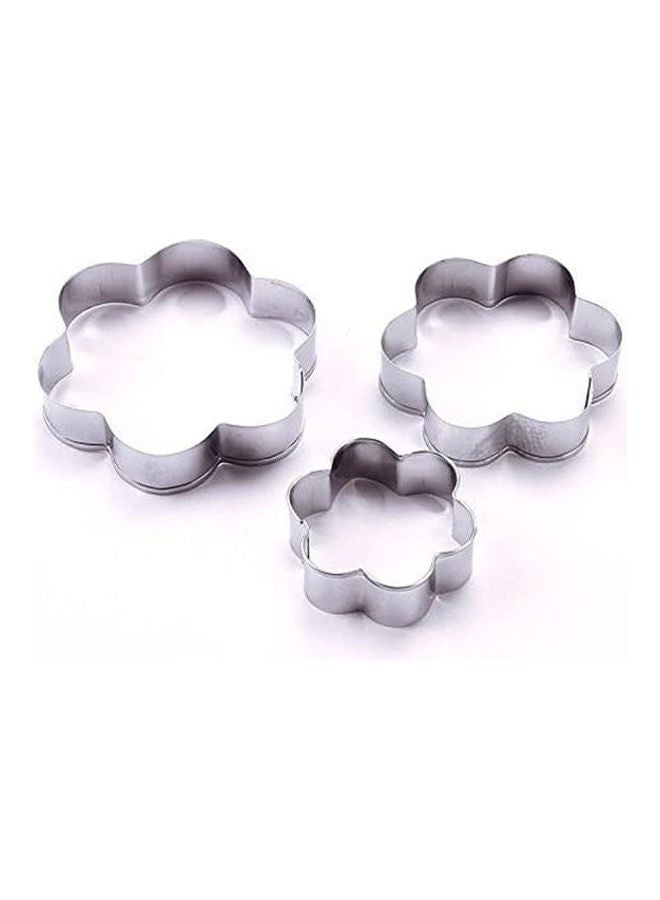 KeyZone Stainless Steel Cookie Biscuit Fondant Cake Paste Mold Cutter Silver  - Image 2