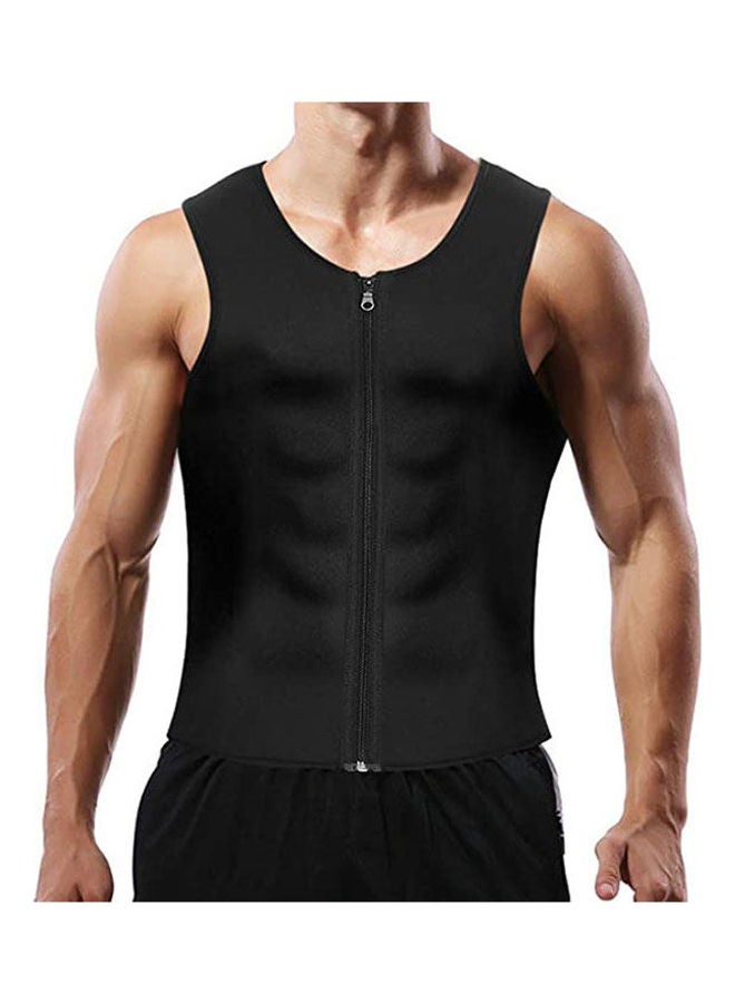 Men Sauna Sweat Vest Weight Loss Waist Trainer Vest For Men