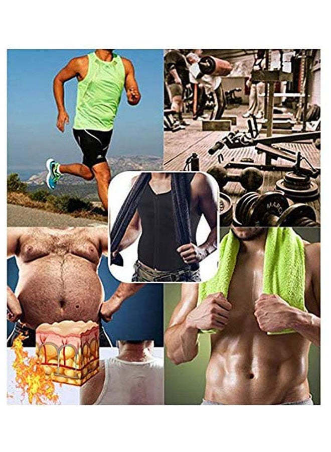 Men Waist Trainer Vest For Weightloss Hot Neoprene Corset Body - Image 2