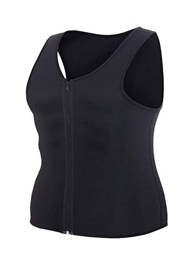 ماركة غير محددة Men Waist Trainer Vest For Weightloss Hot Neoprene 