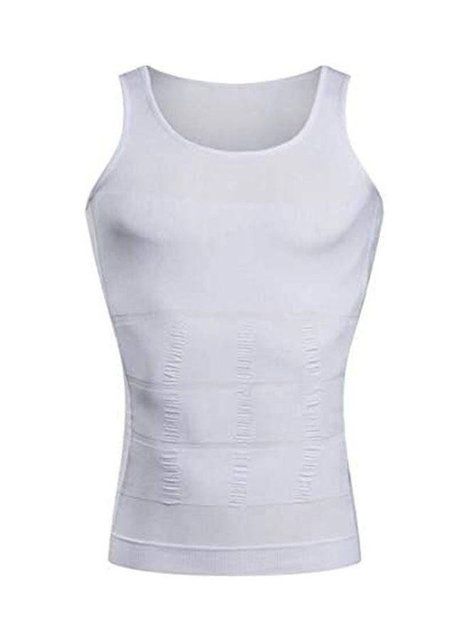 ماركة غير محددة Men'S Slim Body Shaper Vest Tops Shirt Tummy Waist  - Image 1
