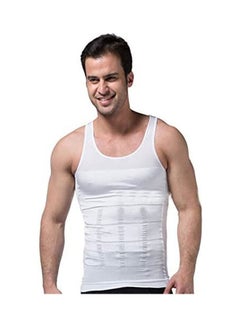 Generic Men'S Slim Body Shaper Vest Tops Shirt Tummy Waist  - Image 2