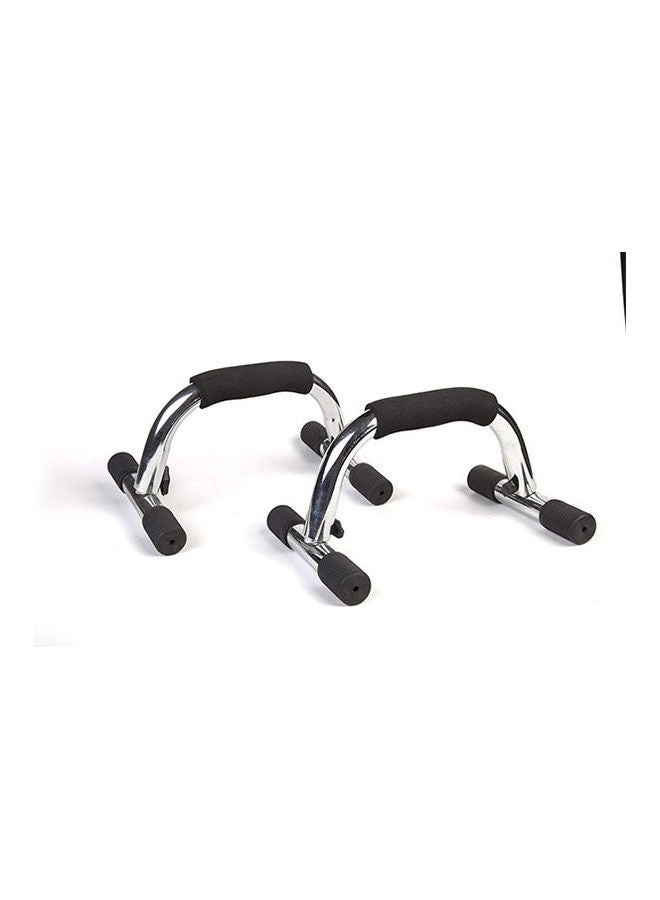 ماركة غير محددة Hand Grips For Push-Ups Mf041 Chrome  - Image 2