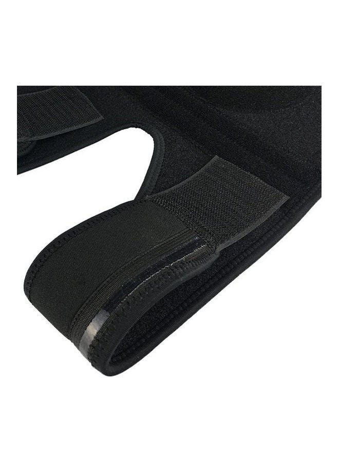 ماركة غير محددة Elastic Knee Support Brace Kneepad Adjustable Patella Knee Pads Safety Guard Strap  - Image 2