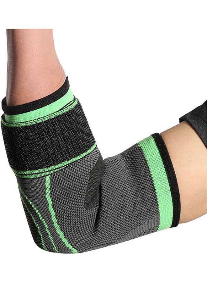 Elastic Elbow Protective Pad Breathable Sports Adjustable Elbow Support for Basketball Tennis Running Riding  - Image 2