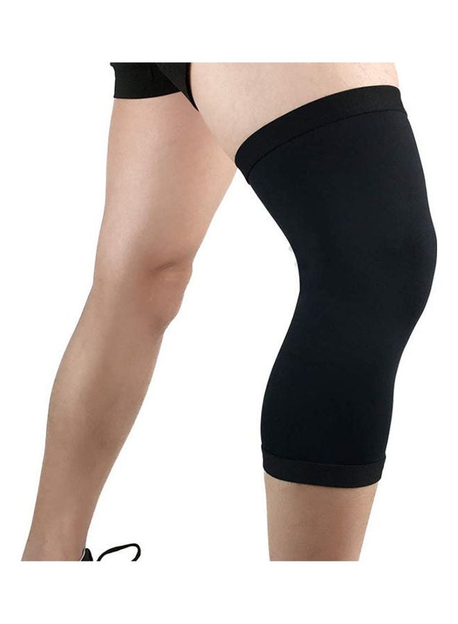 Generic - Elastic Knee Support Brace Kneepad Adjustable Patella Knee Pads Safety Guard Strap Mcm - Image 1