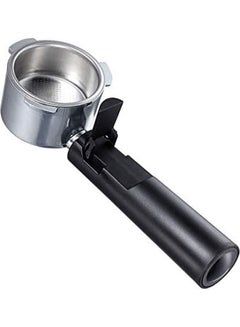 Generic Coffee Bottomless Stainless Steel Portafilter With Filter Basket Black 51mm  - Image 1