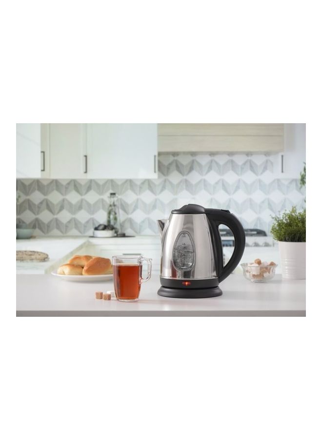 Alsaif Electric Kettle 1.8 L 2200 W S7050 Black/Silver - Image 3