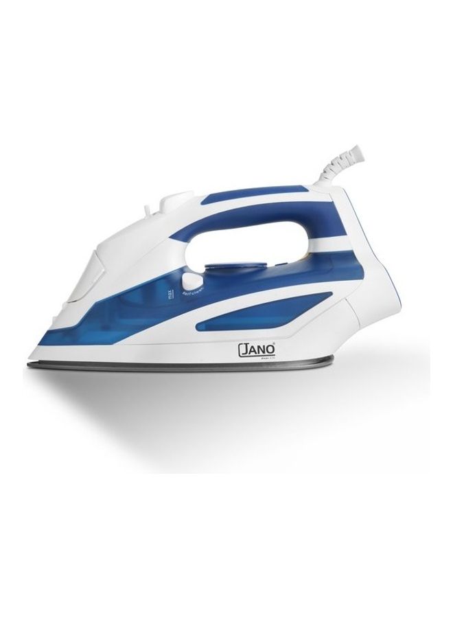 Jano Steam Iron With Teflon Coating Plate 400.0 ml 2000.0 W E05219 Blue/White  - Image 2