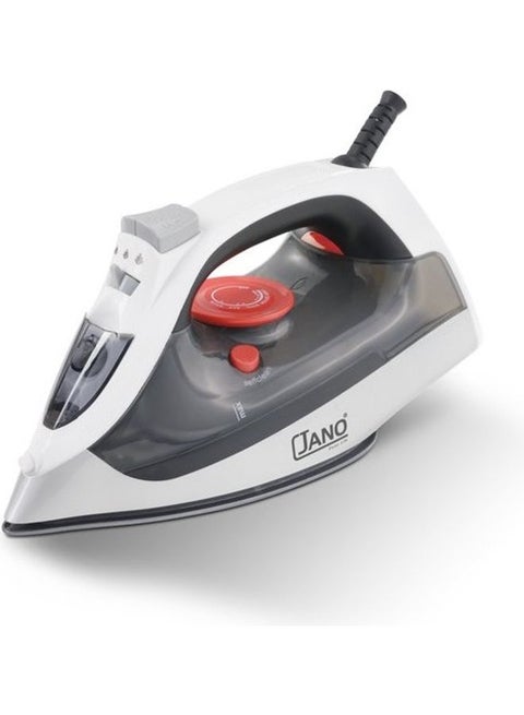 Steam Iron Teflon Coating Plate 320.0 ml 2000.0 W E05215 Black/White