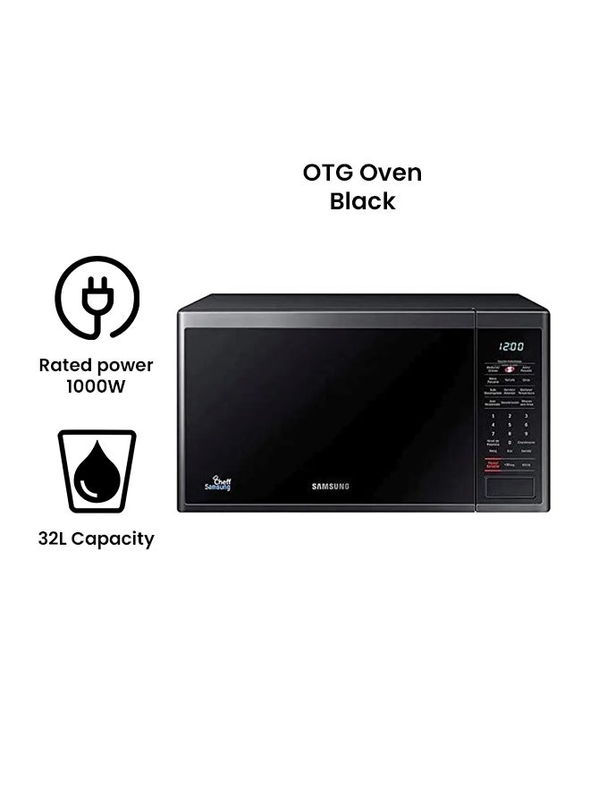 Samsung - Microwave Oven 32 L 1000 W MS32J5133AG Black - Image 1