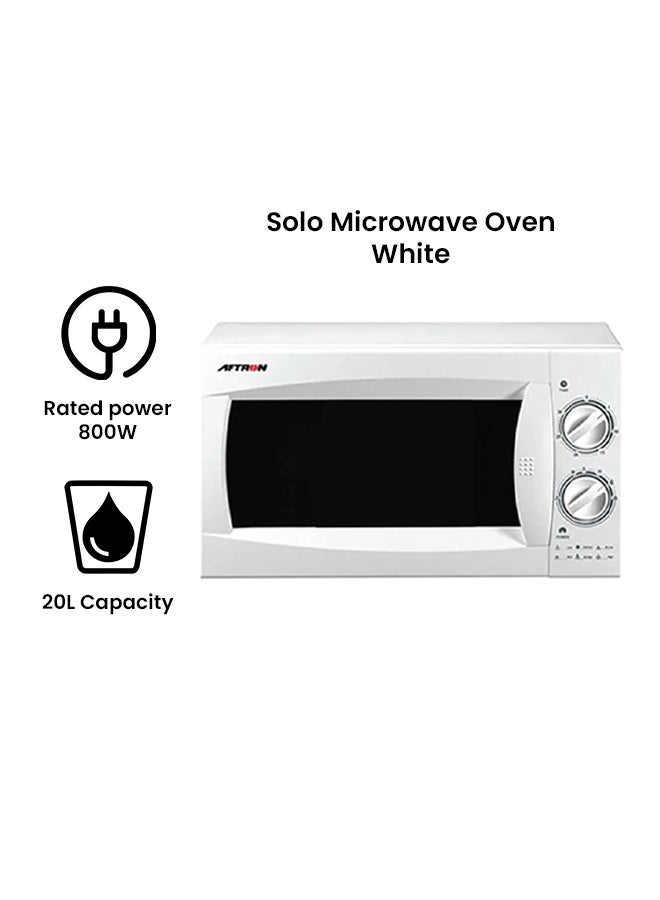 أفترون فرن ميكروويف 20.0 L 800.0 W AFMW205M أبيض  - Image 2