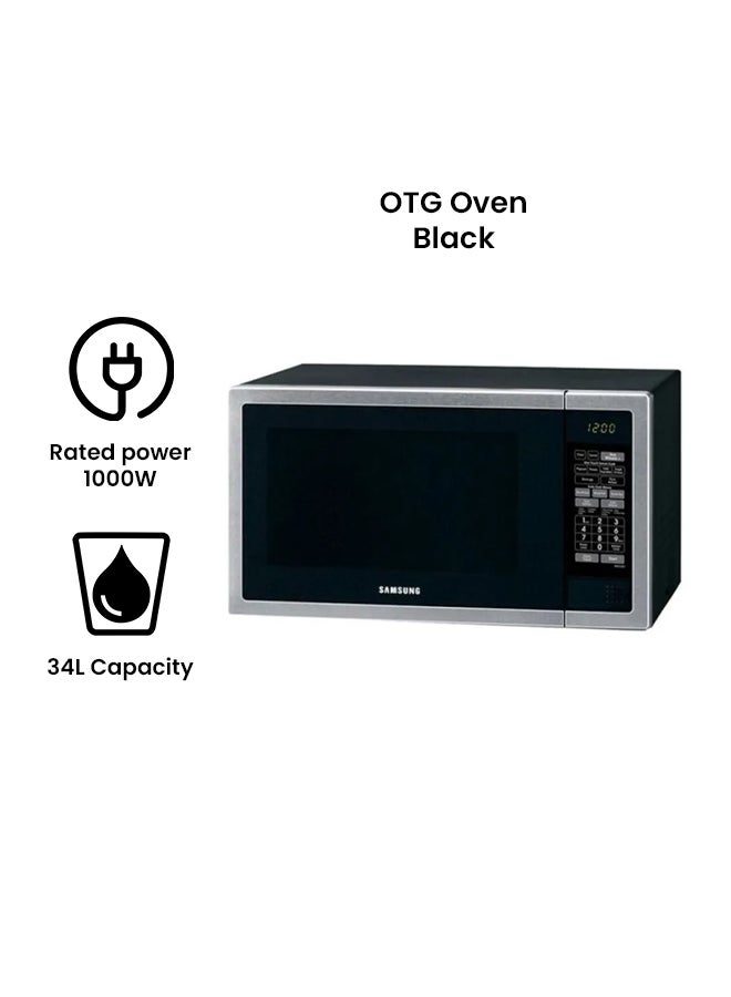 Samsung - Microwave Oven 34 L 1000 W ME6124ST-1/XSG Silver/Black - Image 1