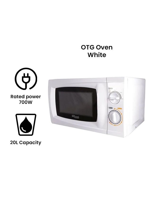 سوبر جنرال فرن ميكروويف 20 L 700 W SGMM921 أبيض  - Image 2