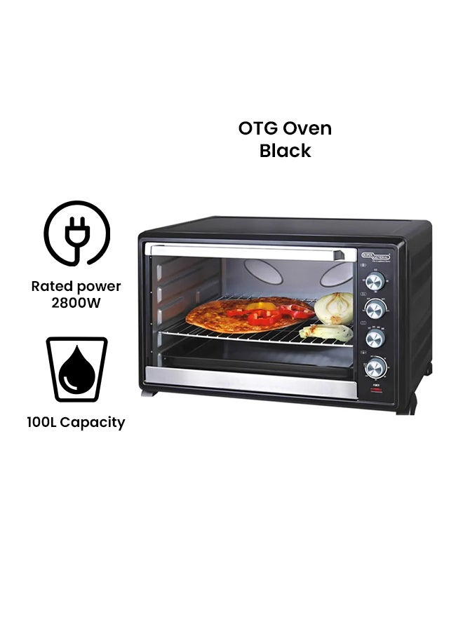 SUPER GENERAL Electric Oven 100 L 2800 W SGEO100TRC Black  - Image 2