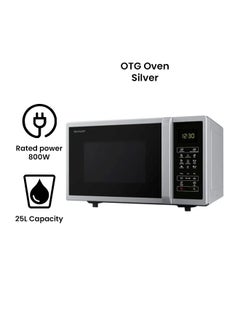 sharp microwave oven r 25ct s 25ltr