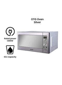 SHARP Powerful Microwave Oven 62 L 1200 W R-562CT-ST Silver  - Image 2