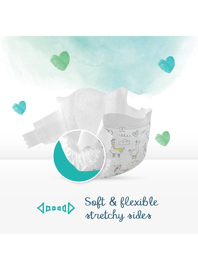 Pampers - Pure Protection Diapers, Size 5, 11+ Kg, 24 Count - Dermatologically Tested, 0% Perfume, Chlorine And Bleaching - Image 1