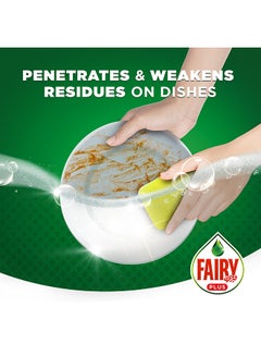 Fairy Lemon Dishwashing Liquid Soap With Alternative Power To Bleach Pack Of 2 600ml  - Image 4