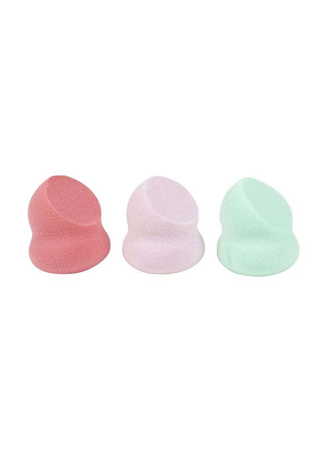 QVS Pack of 3 Baby Blurring Sponges Multicolour  - Image 2