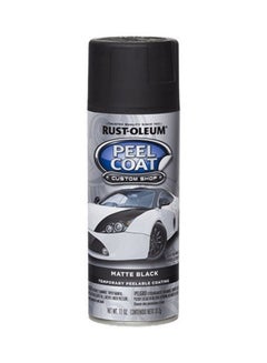 Automotive Peel Coat Spray Paint Matte Matte Black
