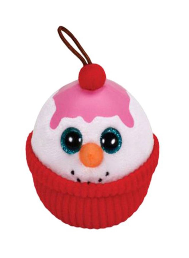 Ty Gelato Holiday Snowman Baby Beanie 3inch 