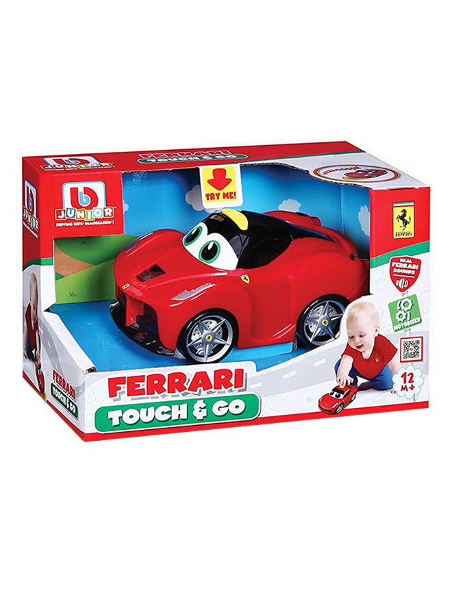 BB Junior Ferrari Touch And Go 458 Italia Multicolour  - Image 4