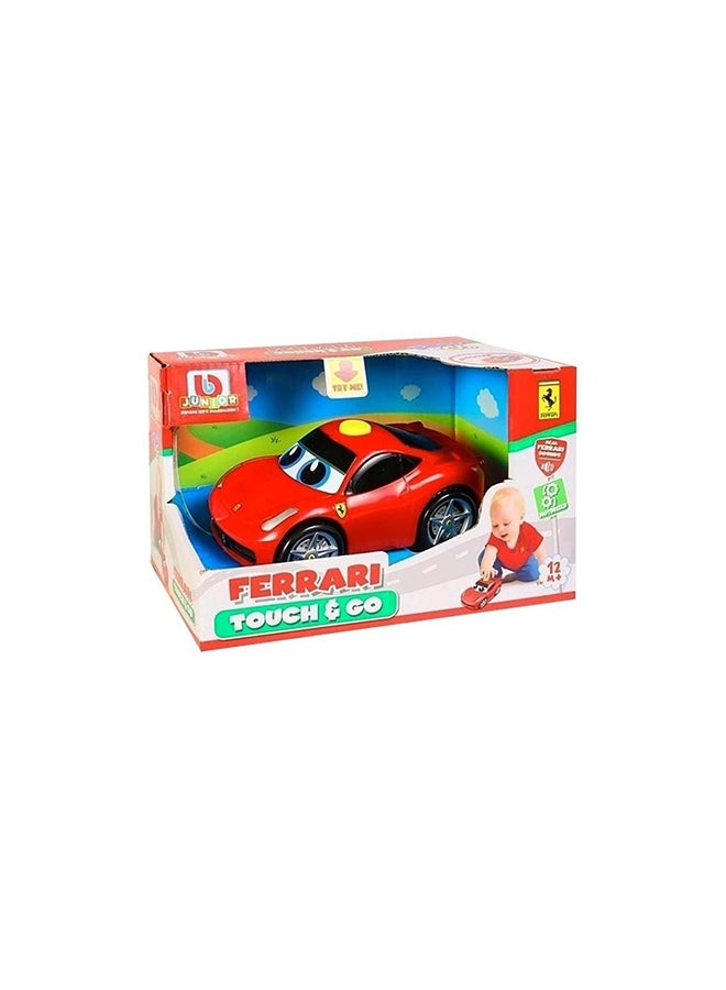BB Junior Ferrari - Touch & Go Multicolour 19.05x12.07x12.07cm  - Image 4