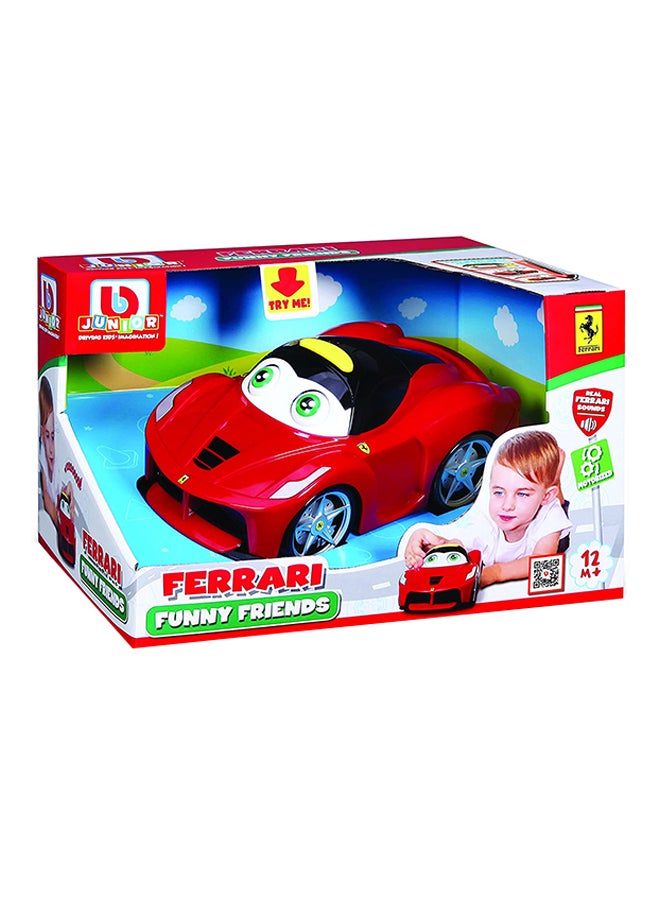 BB Junior Ferrari - Funny Friends Multicolour 27.9x21.55x17.75cm  - Image 1