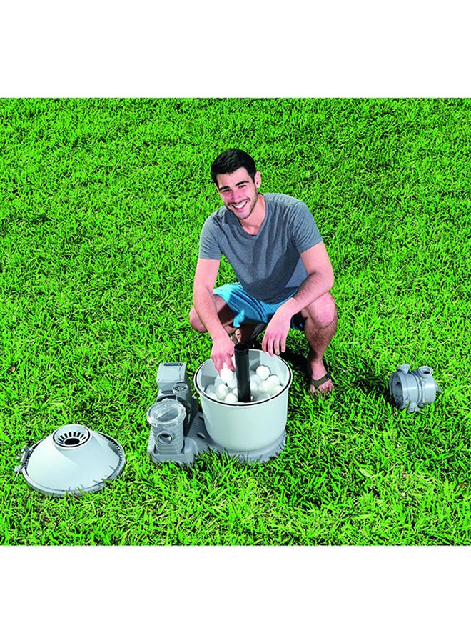 Flowclear Polysphere Filtration Filter Material for Above Ground Pool Sand Filter Pumps