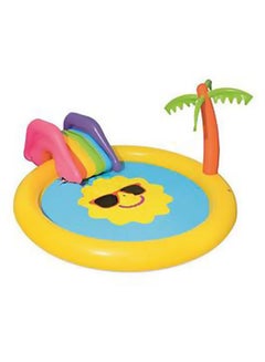 Bestway Sunnyland Splash Play Pool Outdoor Activity Center With Repair Patch 237x201x104cm  - Image 3