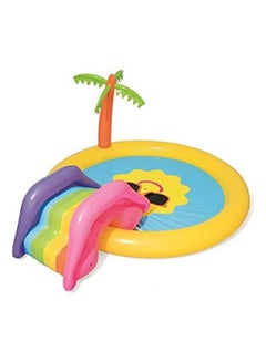 Bestway Sunnyland Splash Play Pool Outdoor Activity Center With Repair Patch 237x201x104cm  - Image 4
