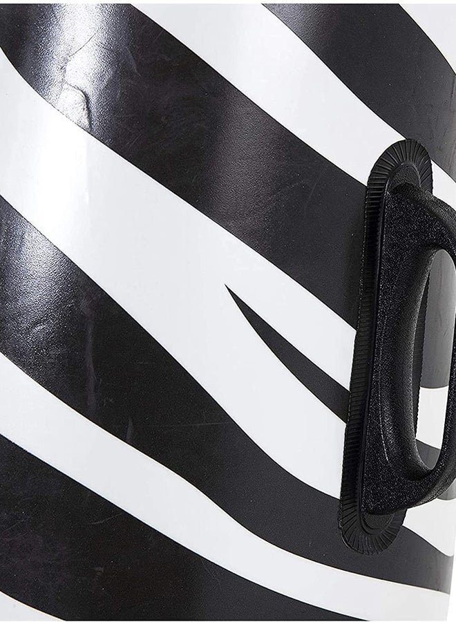 Bestway - Lights ‘N Stripes Zebra Ride-On Pool Float With Led Light 246x104x122cm 246x104x122cm - Image 1