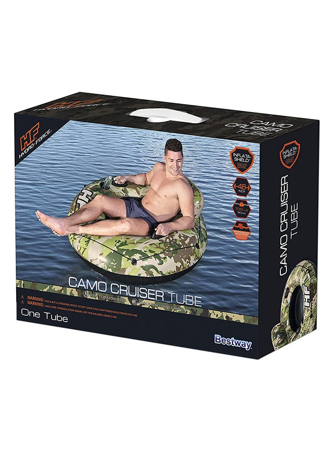 Bestway - Hydro-Force Camo Cruiser Tube Pool Float 1.35meter - Image 1