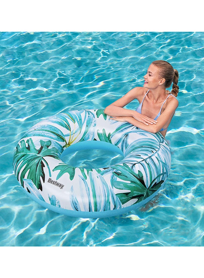 Tropical Palms Inflatable Swim Ring Tube 20.00cm