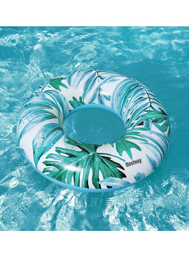 Tropical Palms Inflatable Swim Ring Tube 20.00cm