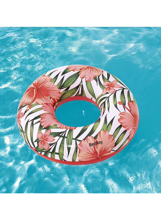 Tropical Palms Inflatable Swim Ring Tube 20.00cm
