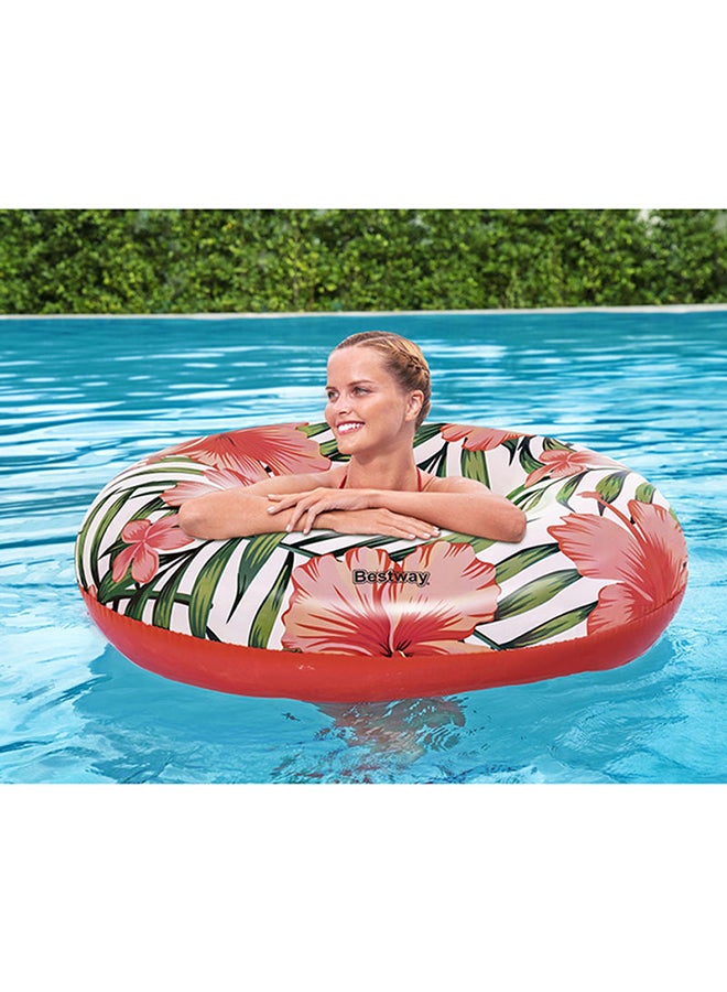 Tropical Palms Inflatable Swim Ring Tube 20.00cm