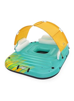 Bestway Hydro-Force Sunny Lounge 5-Person Island 291x265x83cm  - Image 1