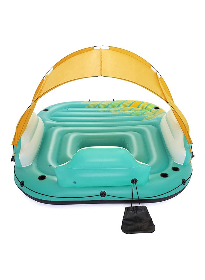 Bestway Hydro-Force Sunny Lounge 5-Person Island 291x265x83cm  - Image 4