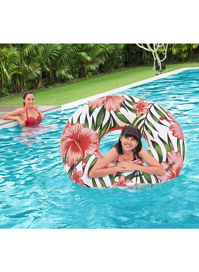 Tropical Palms Inflatable Swim Ring Tube 20.00cm