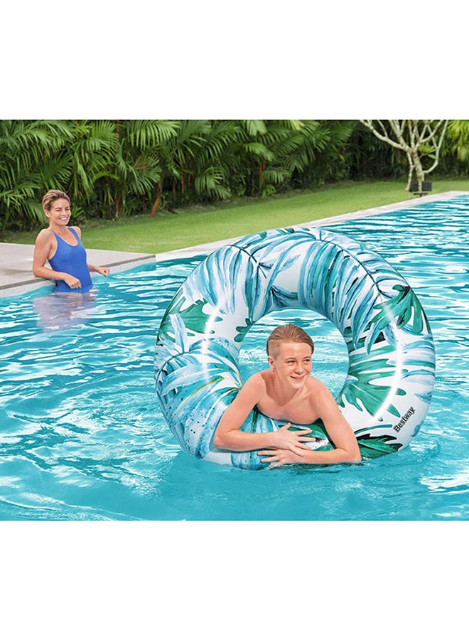 Tropical Palms Inflatable Swim Ring Tube 20.00cm