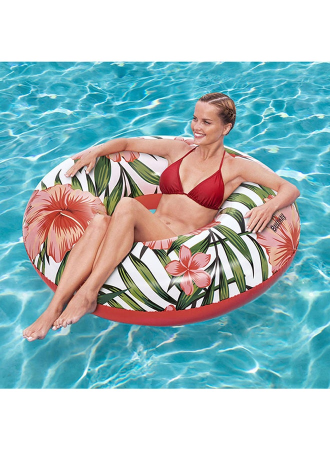 Tropical Palms Inflatable Swim Ring Tube 20.00cm