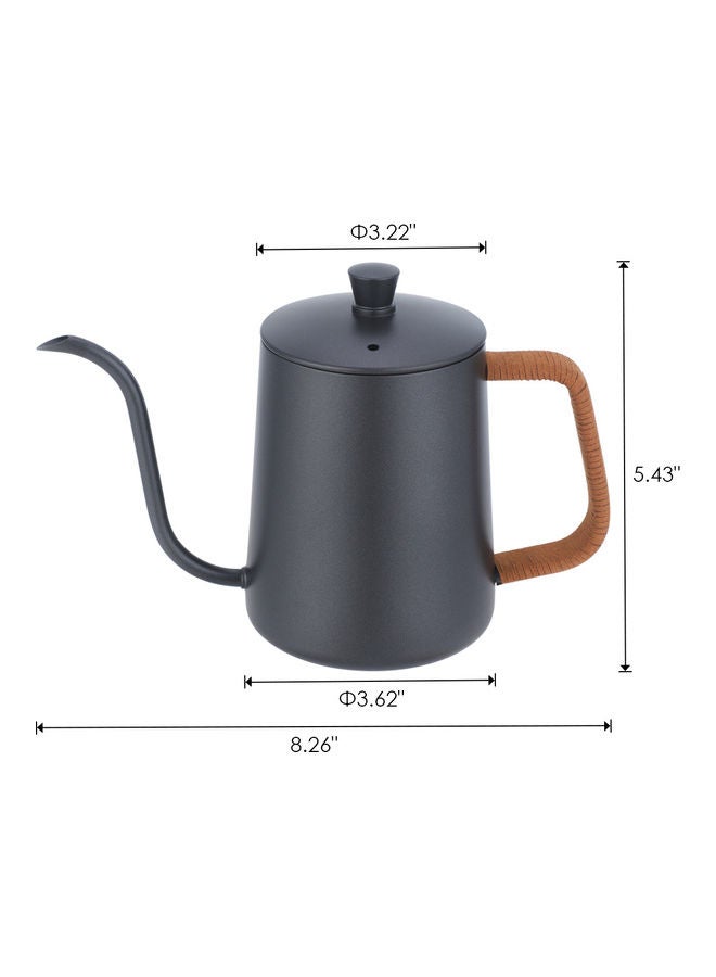 عربست Coffee Kettle Black 8.26x5.43inch  - Image 4