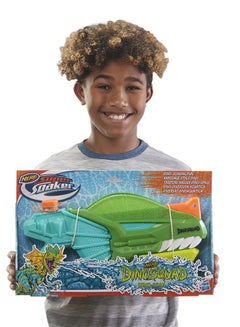 NERF Nerf Super Soaker DinoSquad Dino-Soak Water Blaster -- Pump-Action Soakage For Outdoor Summer Water Games -- For Youth, Teens, Adults  - Image 4